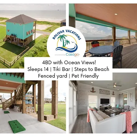 Nautibeach Views From Multiple Decks, Sleeps 14